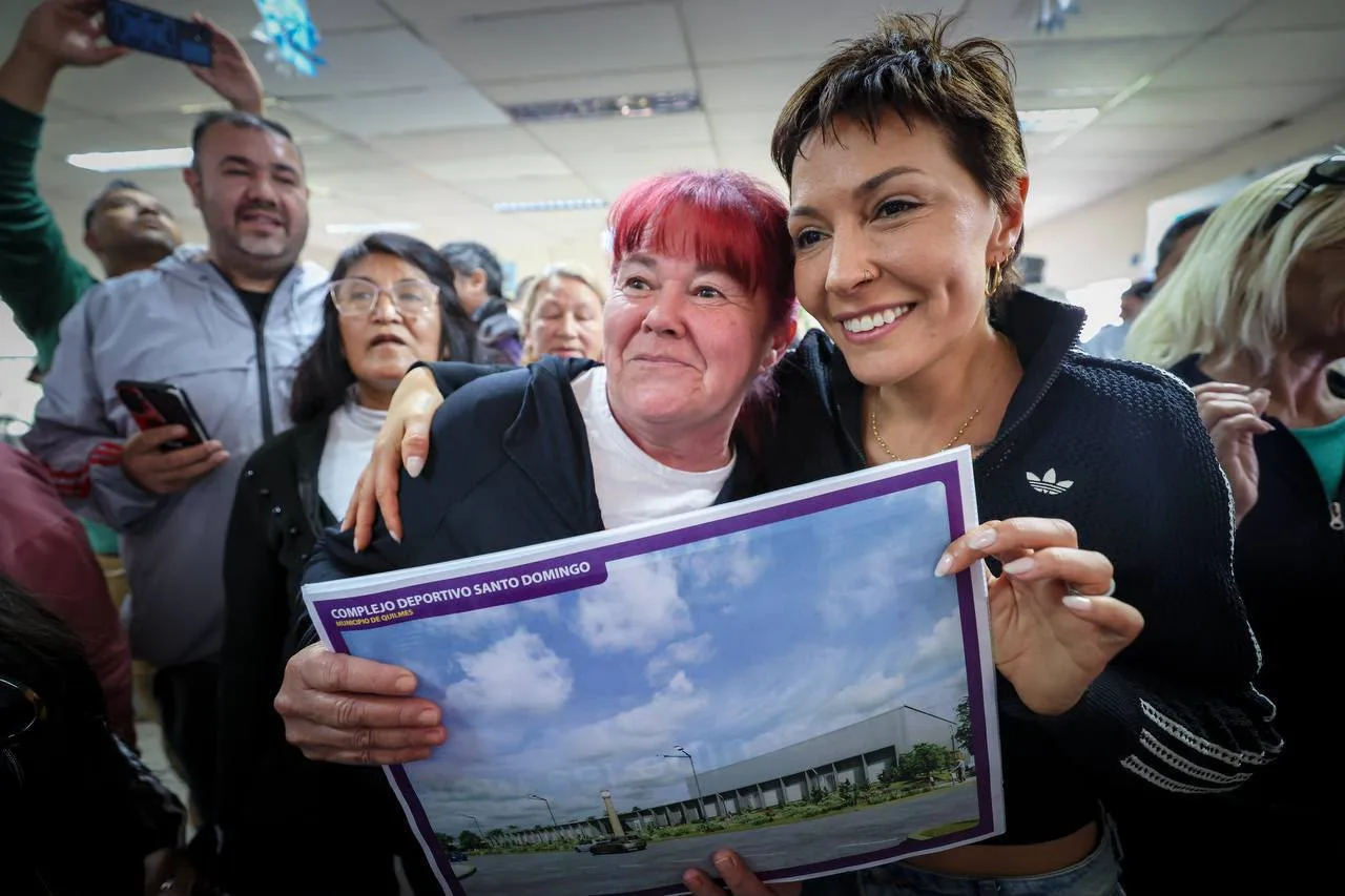 Anuncian nuevo Polideportivo Santo Domingo con pileta semiolímpica en Bernal Oeste