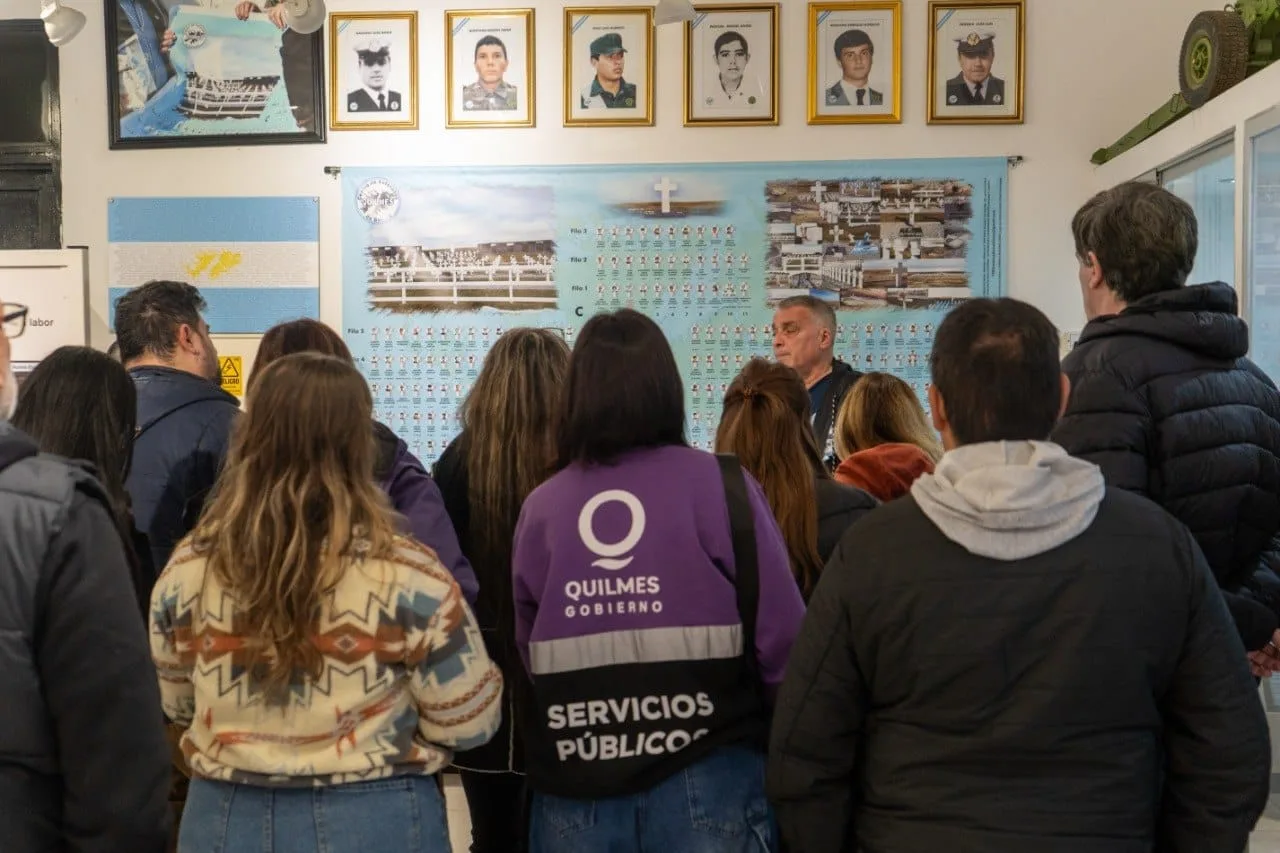 Veteranos de Guerra dictaron segunda jornada de capacitación municipal sobre Malvinas en Quilmes