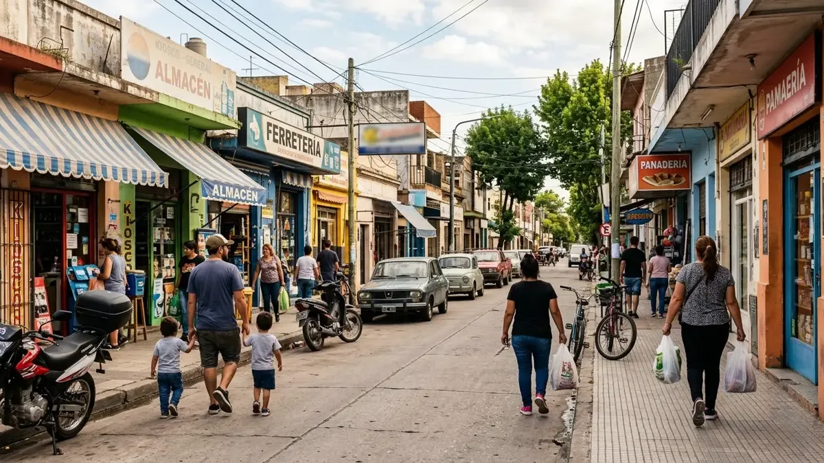 San Francisco Solano y la vida comercial que organiza al barrio