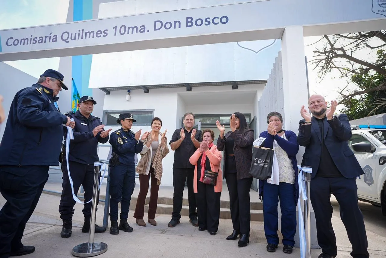 Inauguraron la Comisaría 10ª de Don Bosco tras 30 años de reclamos vecinales