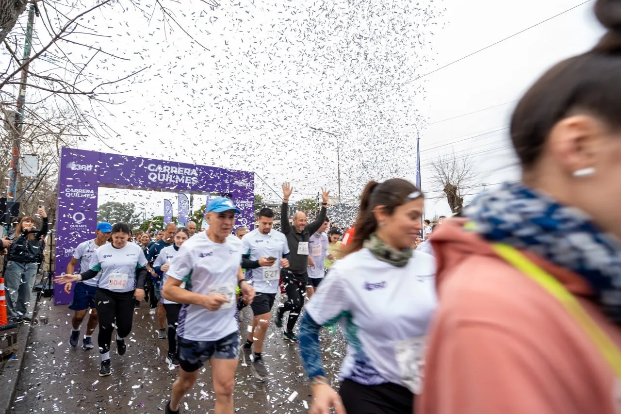 Más de 6000 atletas participaron de la Carrera Quilmes en la Ribera por el 360° aniversario